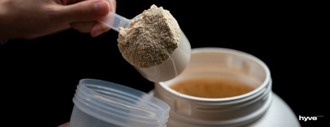 Chystání isolace proteinu s odměrkou.