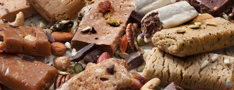 Tyčinky s oříškama.