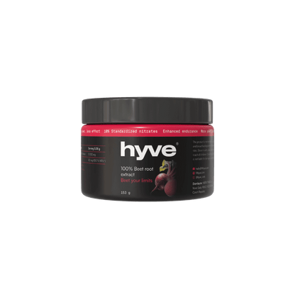 hyve 100% extrakt z červené řepy se standardizovaným obsahem nitrátů 10 %