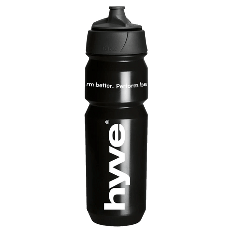 hyve cyklistická lahev na kolo černá, přední strana