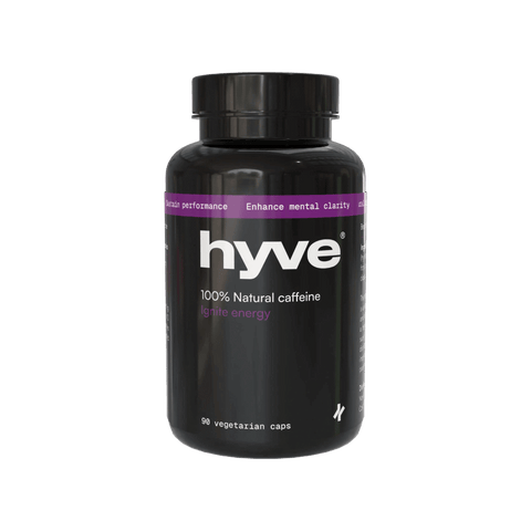 hyve 100% přírodní kofein z kávových zrn v kapslích