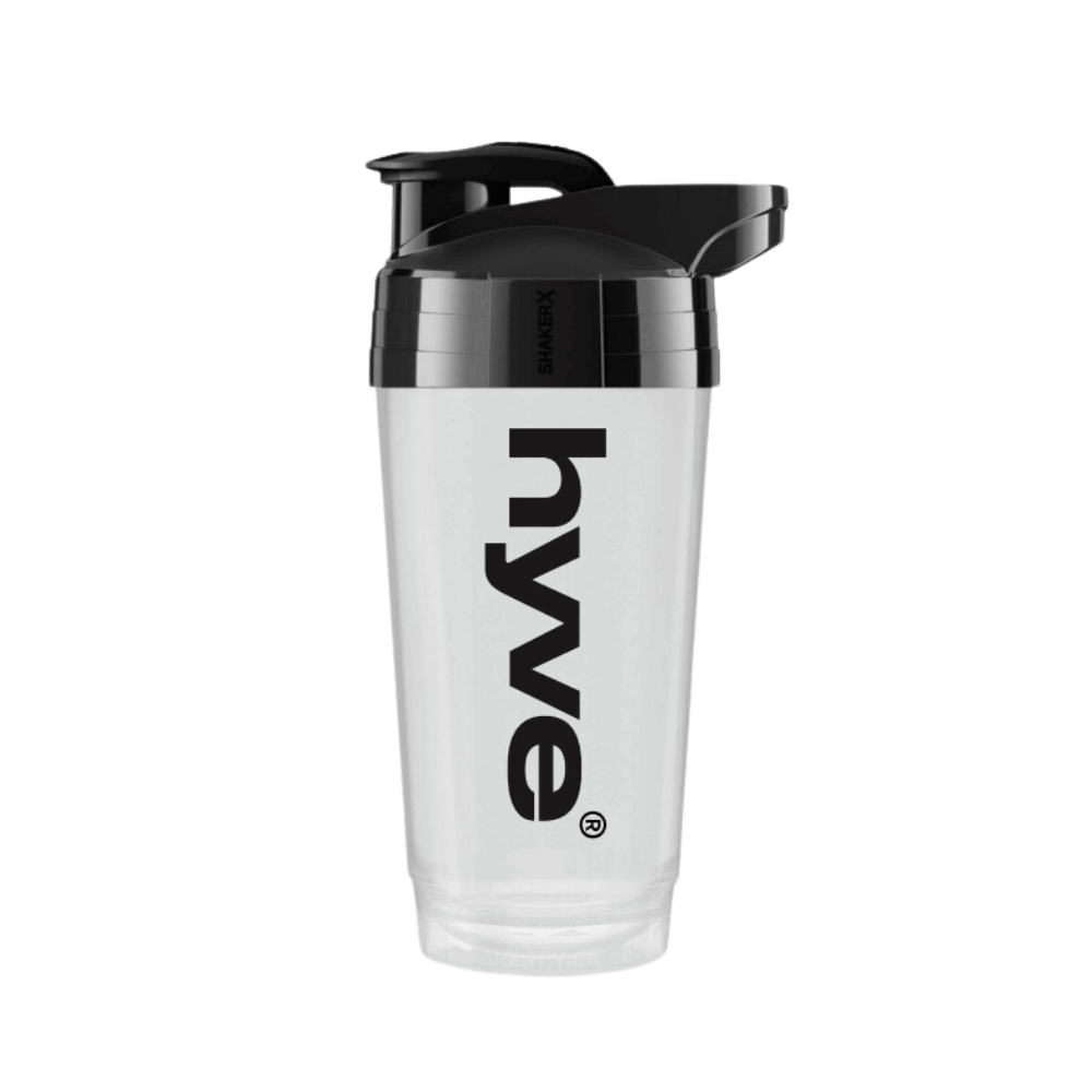 hyve shaker na trénink i cesty, průhledný