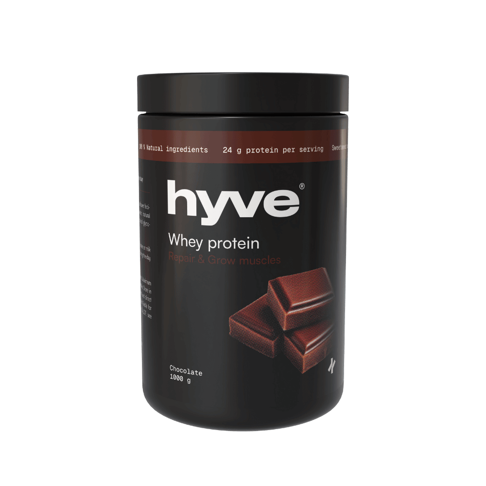 hyve Whey protein – syrovátkový koncentrát s čokoládovou příchutí