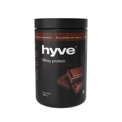 hyve Whey protein – syrovátkový koncentrát s čokoládovou příchutí