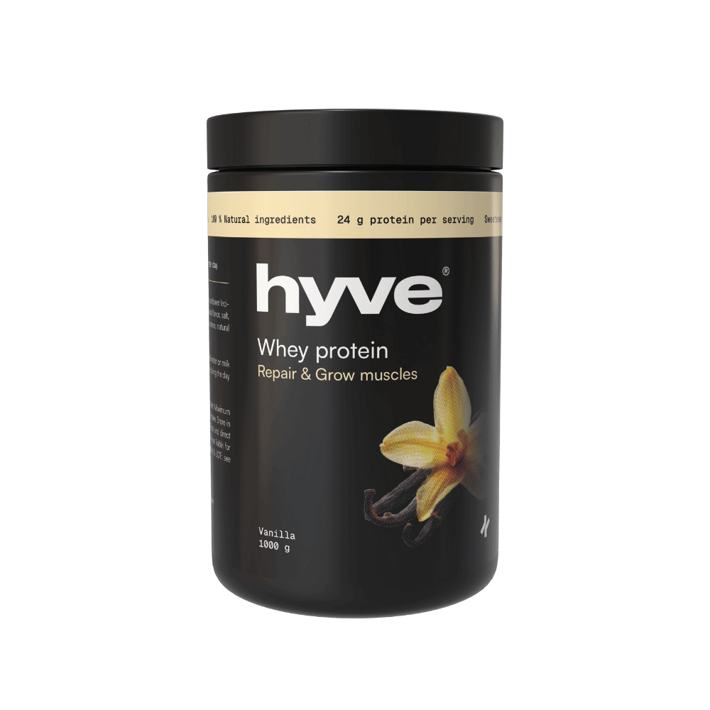 hyve Whey protein – syrovátkový koncentrát s vanilkovou příchutí