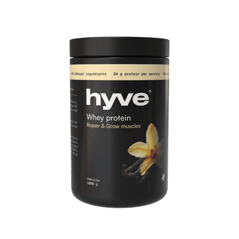 hyve Whey protein – syrovátkový koncentrát s vanilkovou příchutí