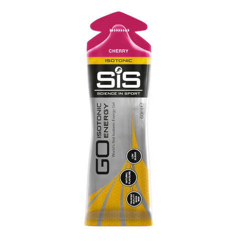 Energetický gel SiS Go Isotonic Energy s příchutí třešeň