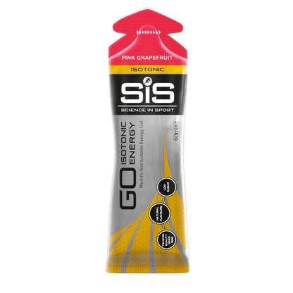 Energetický gel SiS Go Isotonic Energy s příchutí růžový grep