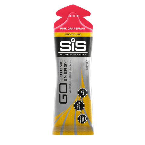Energetický gel SiS Go Isotonic Energy s příchutí růžový grep